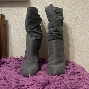 Gray Boots